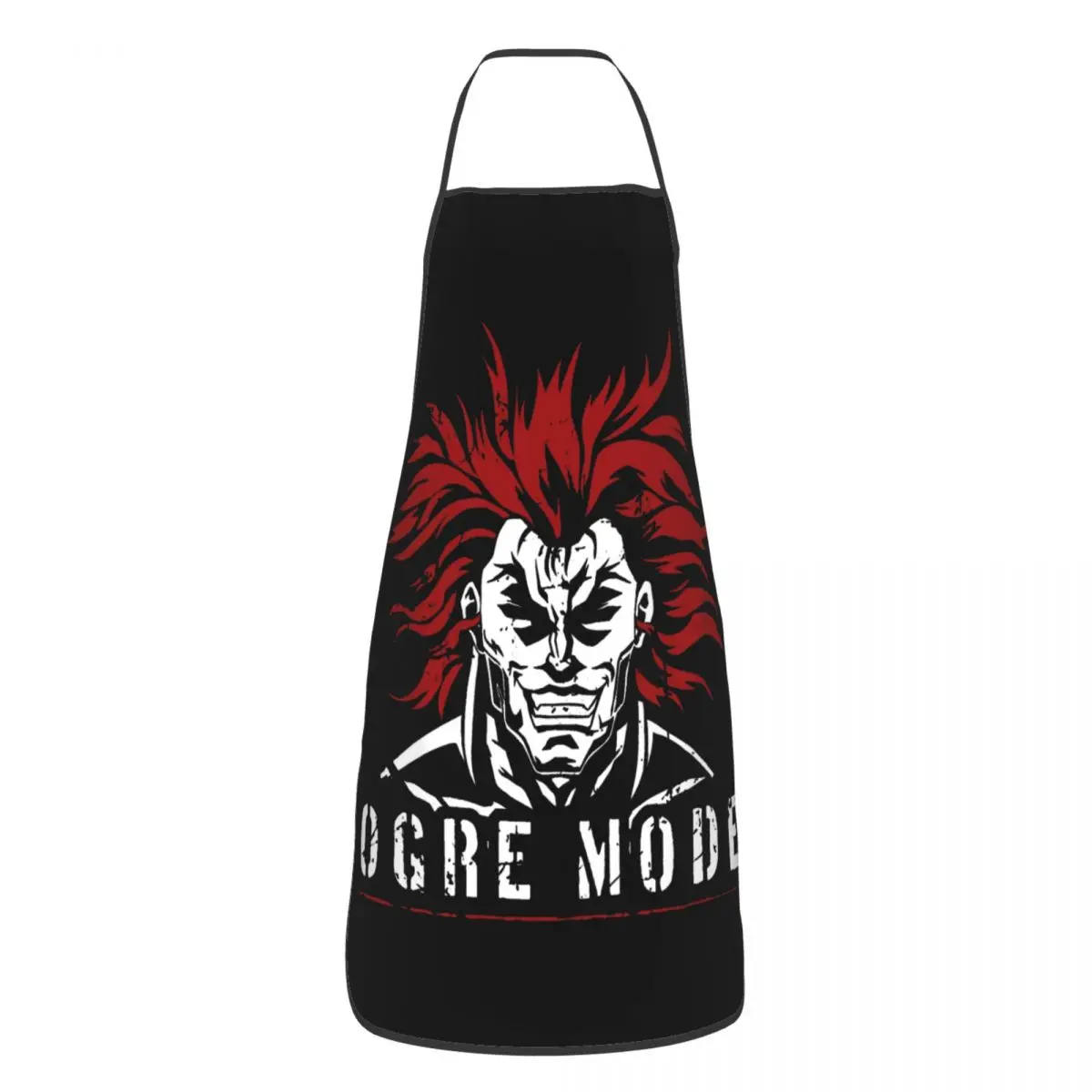 Ogre Mode Grappler Fighting Apron Kamogawa Boxing Gym Adult Unisex Kitchen Chef Bib Tablier Cuisine Cooking Baking Gardening