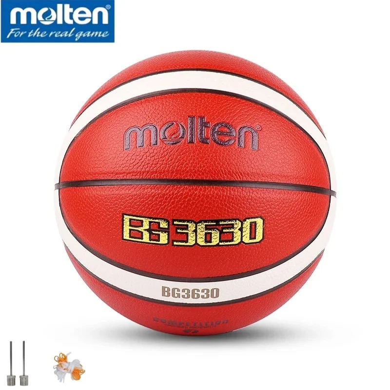 

Molten ball size 7,original BG3630 ball,Indoor and outdoor general wear resistant basketball,Complimentary ball needle network