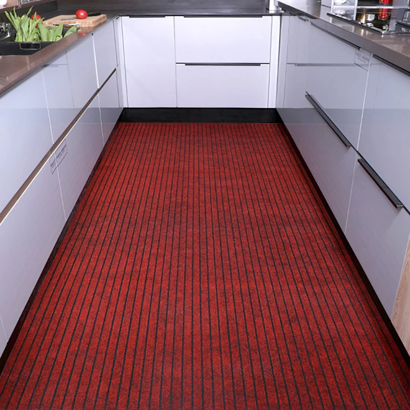 Long Stripes AntiSlip Carpet for Entrance, Modern Floor Mat, Hotel, Corridor, Aisle, Outdoor, Terrace, Kitchen, Bath, Floor