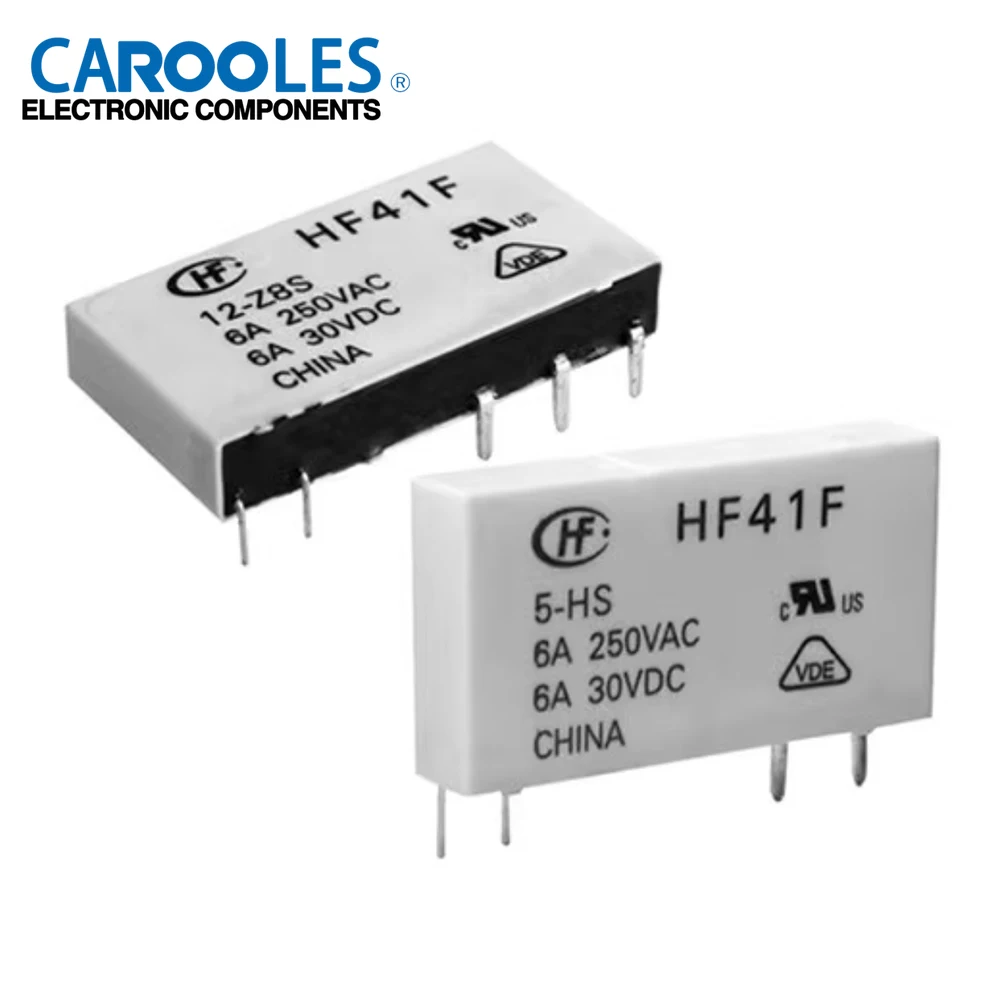 Relay DIP5 HF41F- 5 12 24 -ZS HS 5V 12V 24V 6A