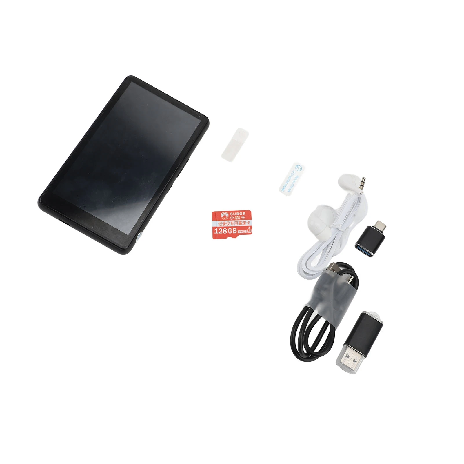 

MP3-плеер на 32 ГБ с Bluetooth, 5-дюймовый USB2.0, портативный MP3-плеер для занятий спортом, бегом, черный 5-дюймовый MP3-плеер