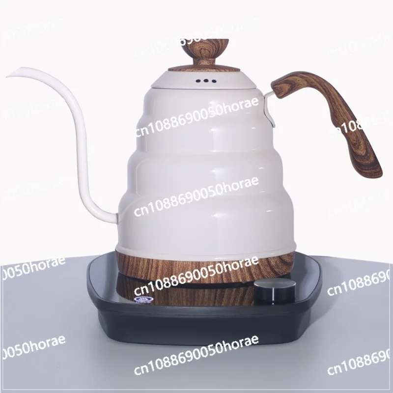 Stainless Steel Coffee Manual Brewing Pot, Home Intelligent Temperature Controlled Coffee Pot