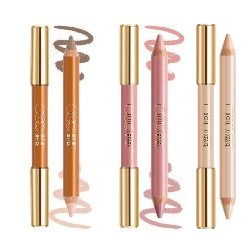 Original OUTOFOFFICE Double-ended Shadow Pencil Grooming Crayon Long-lasting Flawless Contouring Effect Original Professional