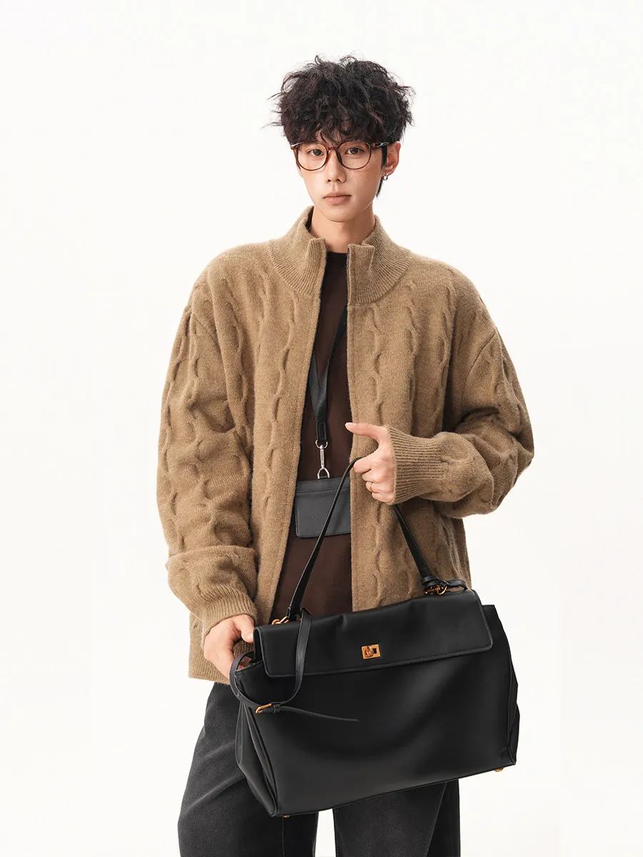 

Fur Collar Pullovers Man Winter Checkered Regular Everyday Casual Classic American Style Male Activities Available Pure Simple