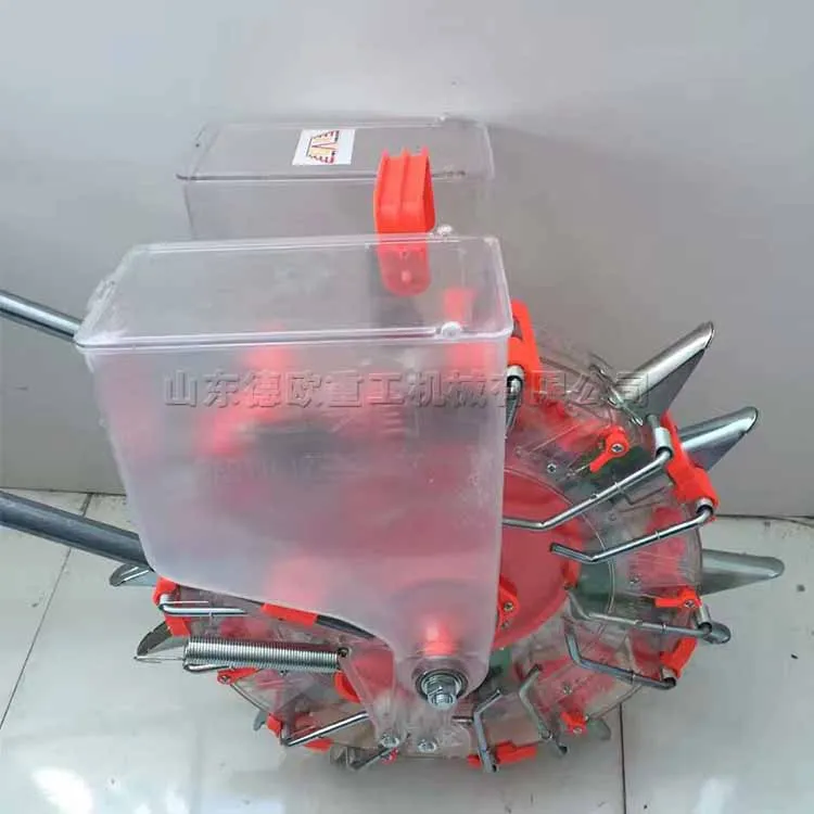 High Precision Seeding Hand Push Small Corn Peanut Roller Seeder Planter