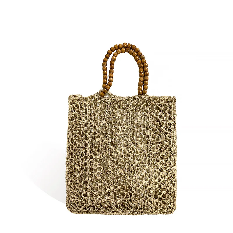 

Summer Straw Large Tote Bag Women Beach Casual Shoulder Bag Handbag Handmade Basket Storage Shopping bag Purse 2023