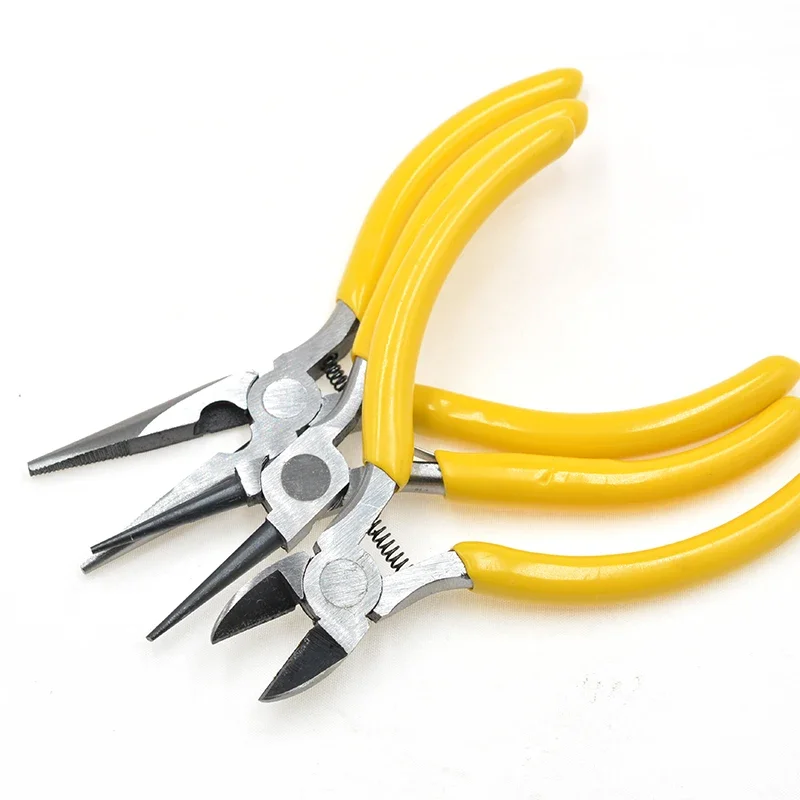 Multifunctional Hand Tools Jewelry Pliers Equipment Round Nose End Cutting Wire Pliers For Jewelry Making Handmade Accessories