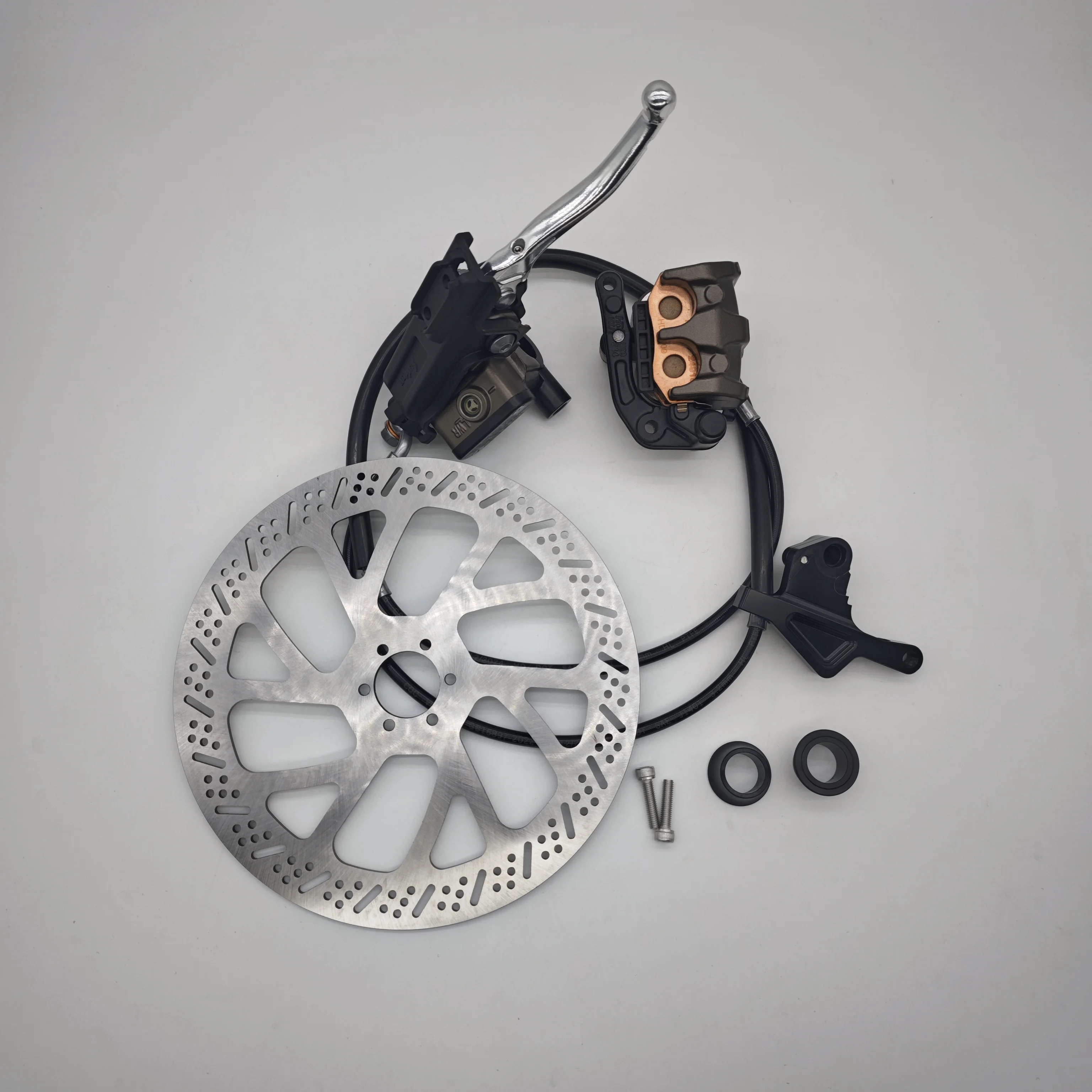 Front Original  Brake Assembly & Bracket  & Disc for Surron Ultra Bee Parts  on Light Bee