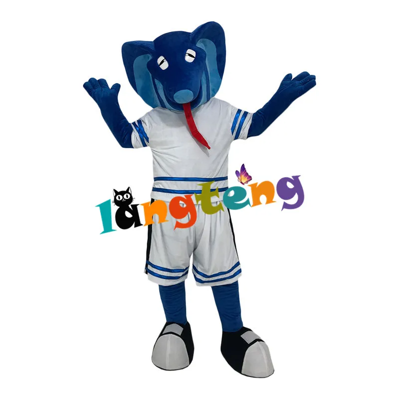 1280 Customized Terrifying Ferocious Sport Blue Cobra Snake Mascot Costumes Cosplay Apparel Adult Animal Fursuit