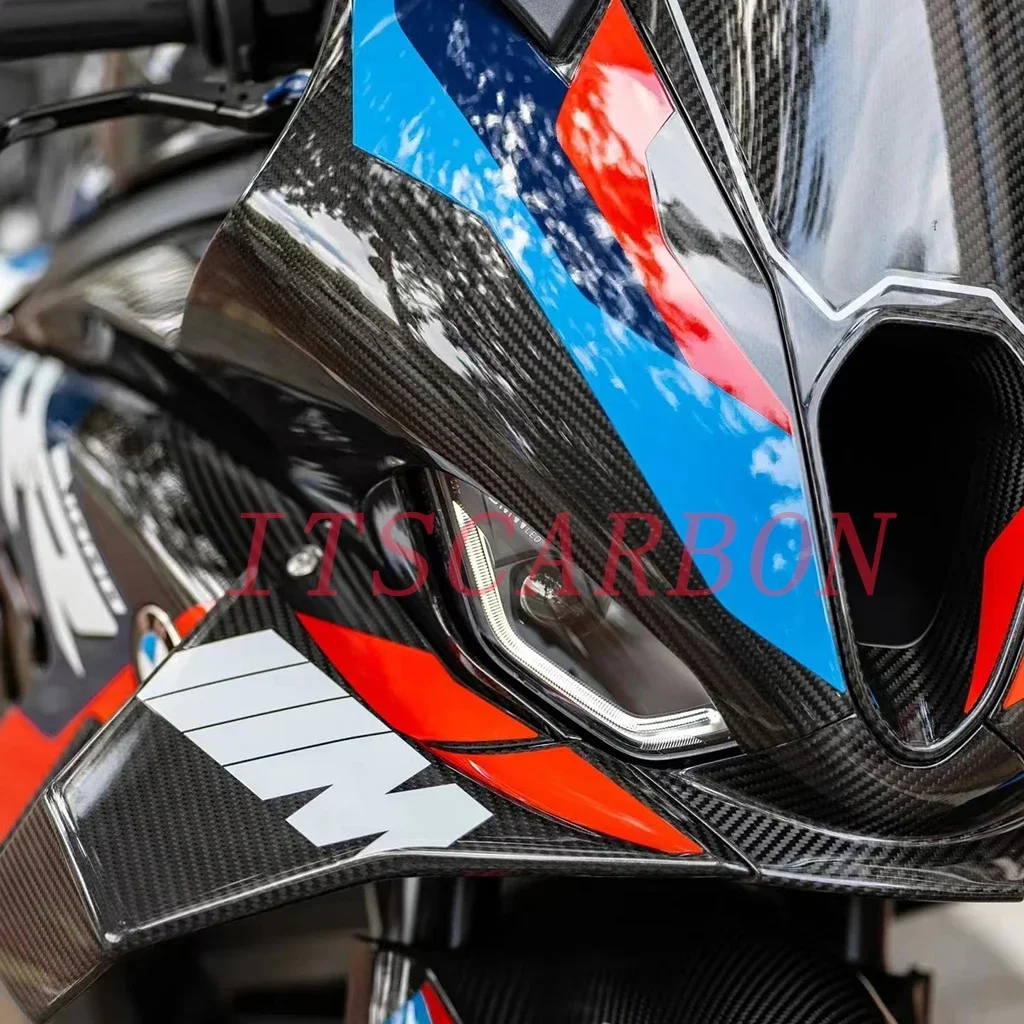 For BMW S1000RR M1000RR 2020 2022 2023 2024 100% Pure Carbon Fiber Retrofit Parts Fender Winglets Panels Tail Cover Fairing Kits