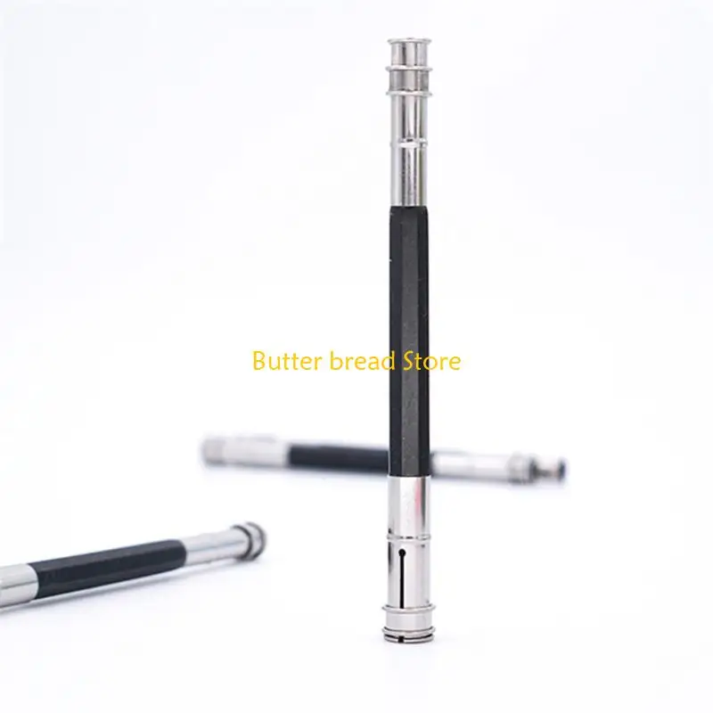 W89C تمديد قلم قلم مزدوج قابل للتعديل قلم رصاص طول القلم المعدني مقبض مطول قلم رصاص موسع الخشب قلم رصاص الخشب