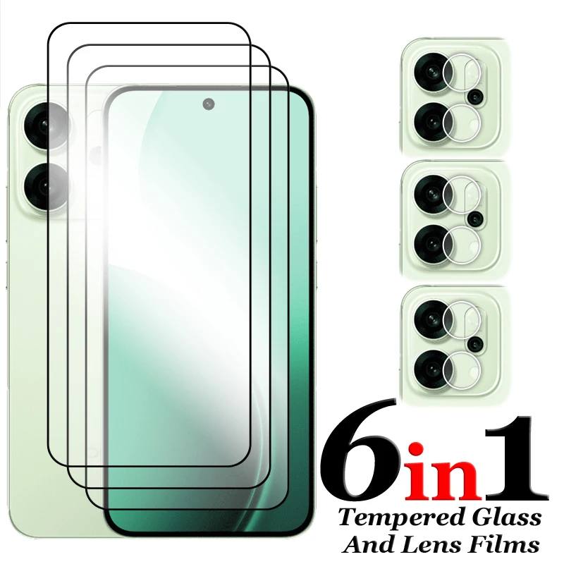 Pour OPPO Reno14 verre pour OPPO Reno14 Reno14 Pro verre trempé 2.5D couverture complète colle HD protecteur d'écran pour Reno14 Film d'objectif