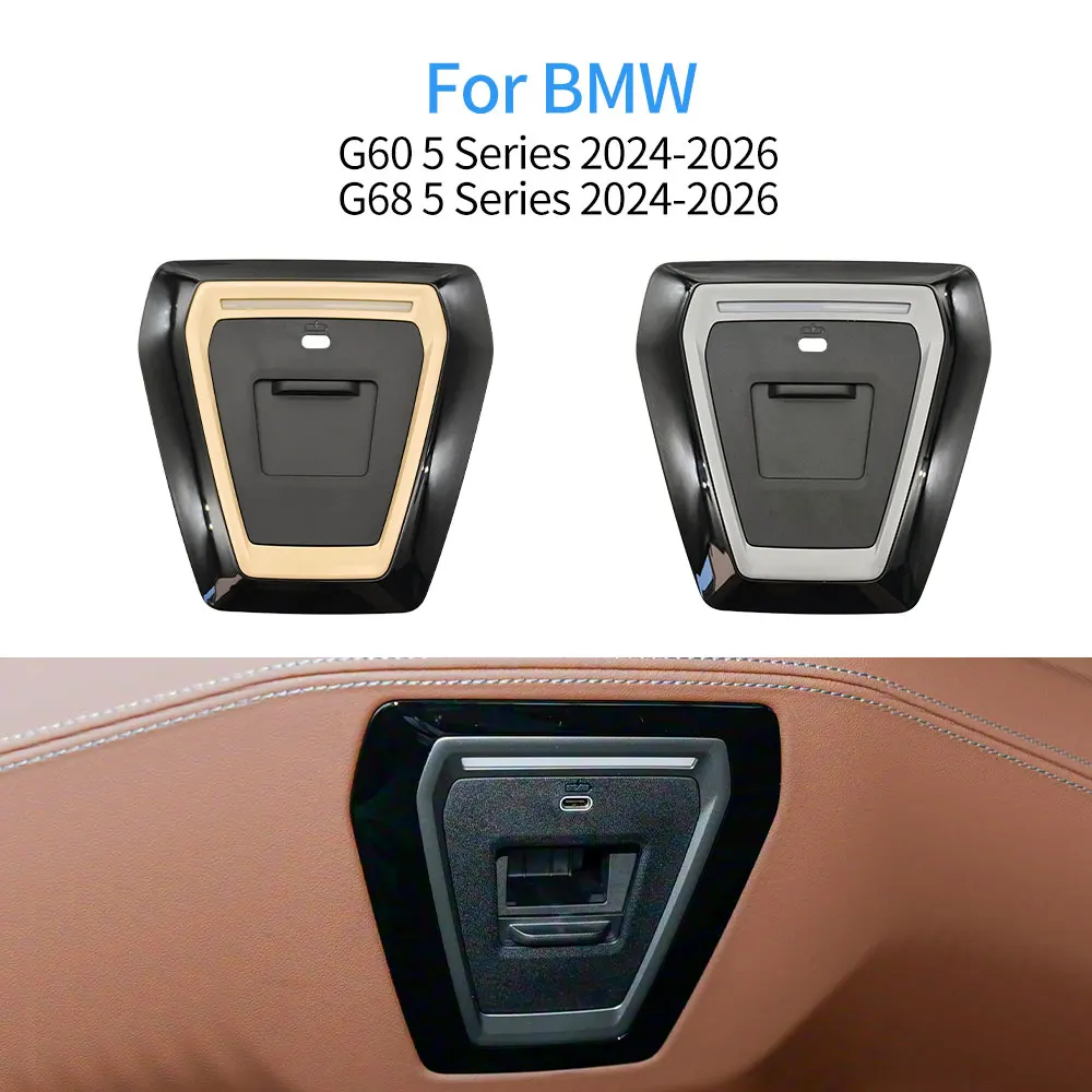 

Декоративная панель спинки сиденья с USB-портом для BMW G60, аксессуар для BMW 5 серии 528 530 535i 52105A58AE7