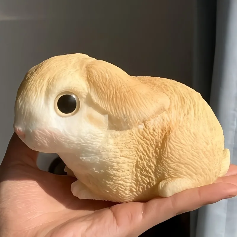 Super grande coelho figura squeeze brinquedo macio pegajoso coelho brinquedo mole bonito dos desenhos animados animal lento rebote alívio relaxar brinquedos presentes da menina