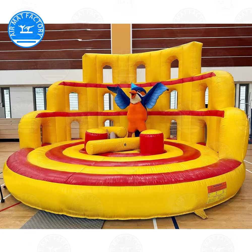 

PVC Inflatable Gladiator Duel Game Interactive Outdoor Indoor Party Game for Adults & Kids, Giant Inflatable Battle Arena Toy