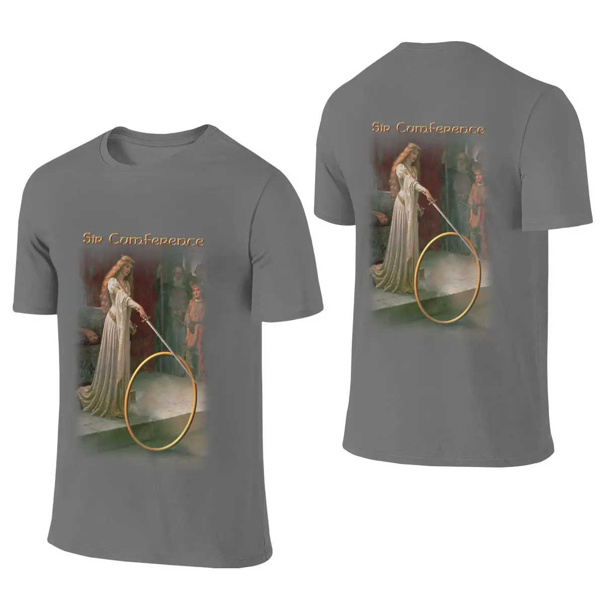 Sir Cumference - Medieval Circumference Minimalist Reversible T-shirtOutdoor Leisure High-Definition Printing Women's T-shirts