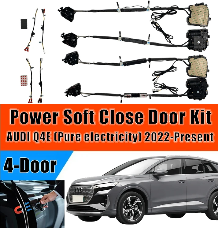 Xcar for AUDI Q4E (Pure electricity) 2022-Present Car OEM Automatic Soft Close Door Electric Suction Kit Auto Power Closing