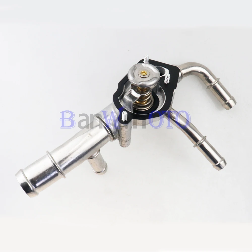 

Aluminum Thermostat Housing Cover Engine Coolant Outlet fit for Buick Cadillac Chevy GMC Equinox Impala Malibu 12638836 12651113