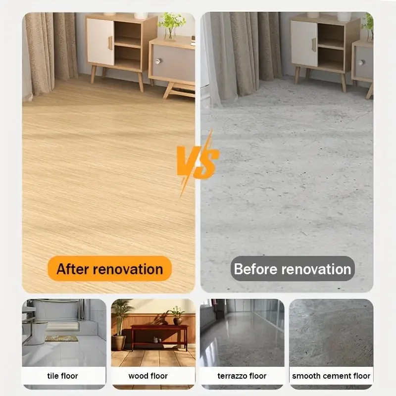 الخشب الحبوب قشر وعصا بلاط الأرضيات مقاوم للماء عدم الانزلاق ذاتية اللصق الفينيل ملصق أرضية لغرفة المعيشة غرفة نوم ديكور المنزل