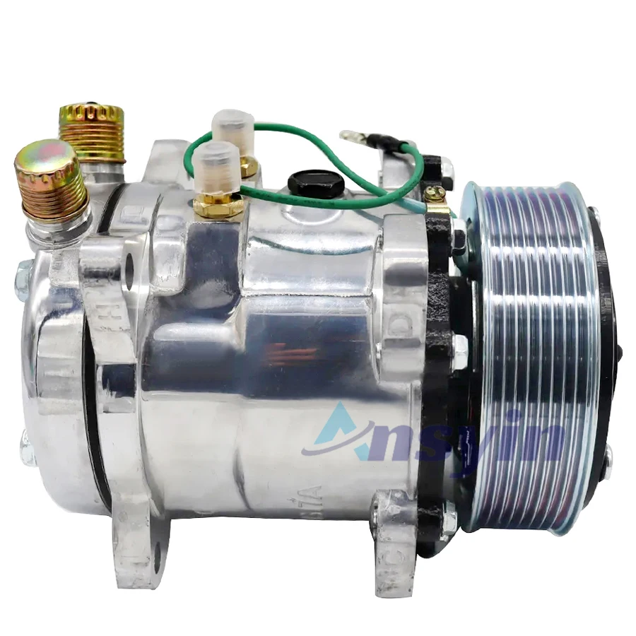 SD5125 6328 Universal Auto Car Air Conditoner AC A/C Compressor FOR SANDEN 507 5H11 5125 6328 8PK 12V / 24V