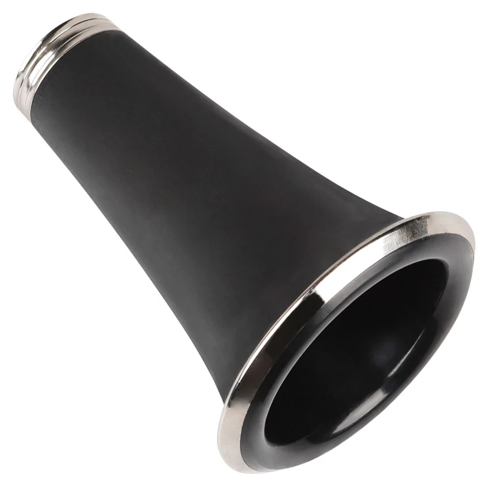 

Flat Horn Mouth Speaker Replacement Parts Accessories for Wind Instruments Lightweight Easy Install Durable Black