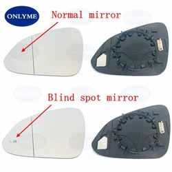 Wide Angle Heated Mirror Glass With Blind Spot Warning For Opel Vauxhall Insignia 2008 2009 2010  2012 2013 2014 2015 2016 2017