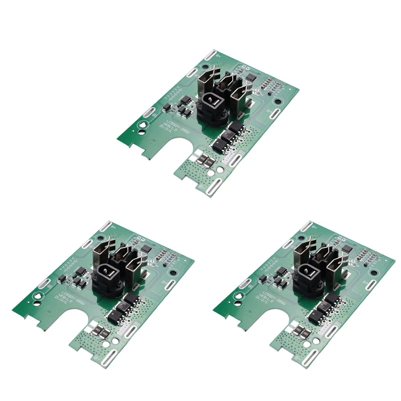 2025 New-3X 5S 18V 21V 30A Li- Lithium Battery BMS 18650 Battery Screwdriver Charger Protection Board Fit 21V