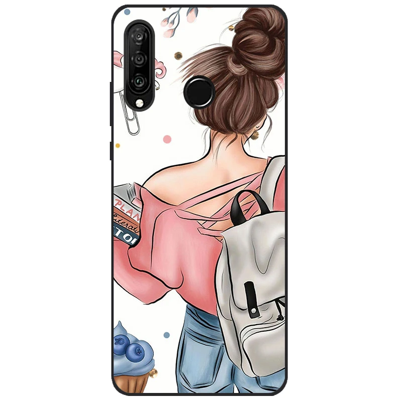 Case For Huawei P30 Lite New Edition Case TPU Silicone Back Phone Case For Huawei P30 lite 2020 Bumper Coque P30lite New Edition