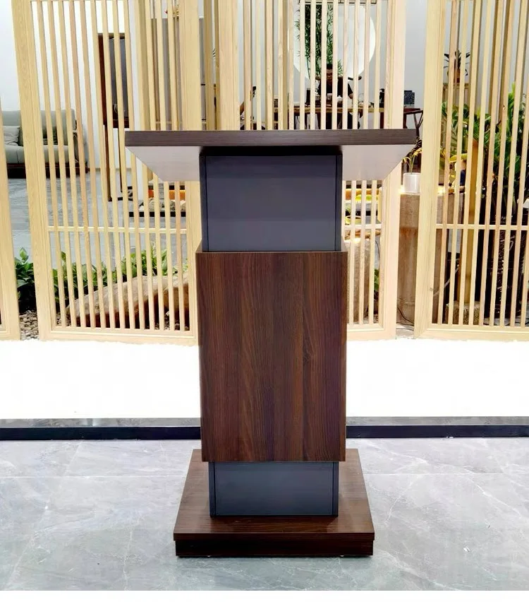 ￥%High Quality Modern Design Office Desks Durable Conference Hosting Platform for Speech or Speaking Purposes Fine Processing