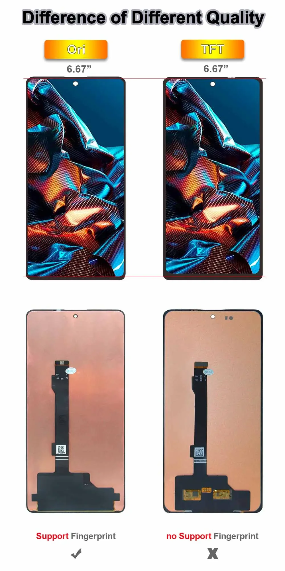 Super AMOLED LCD for Xiaomi Poco X5 Pro LCD Display 22101320G Touch Screen for Poco X5 Pro 22101320I LCD Replacement With Frame