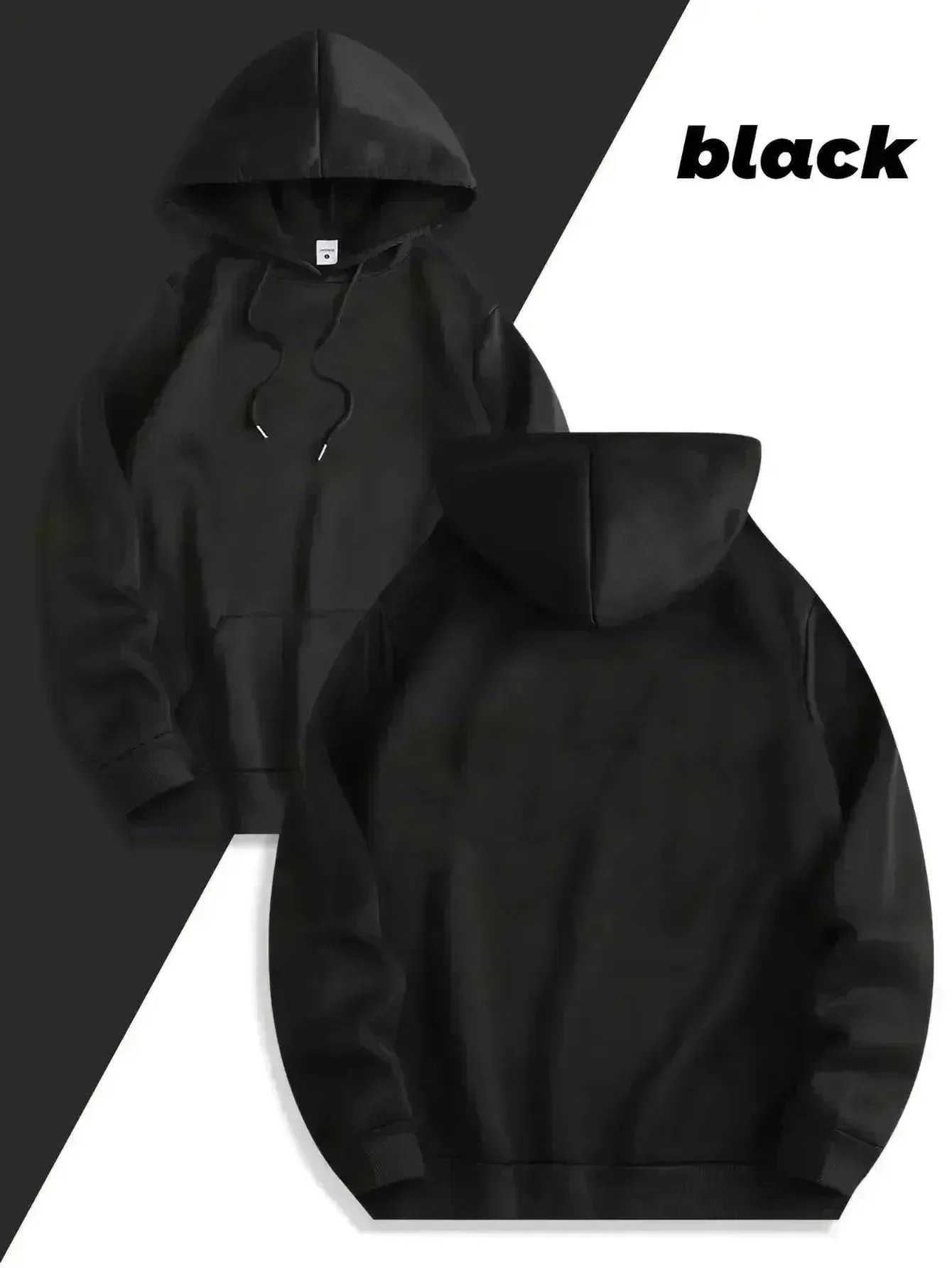 سترة بقلنسوة للرجال من Funny Polish Language Hero - نمط فضفاض وكاجوال مع شعار مضحك #2