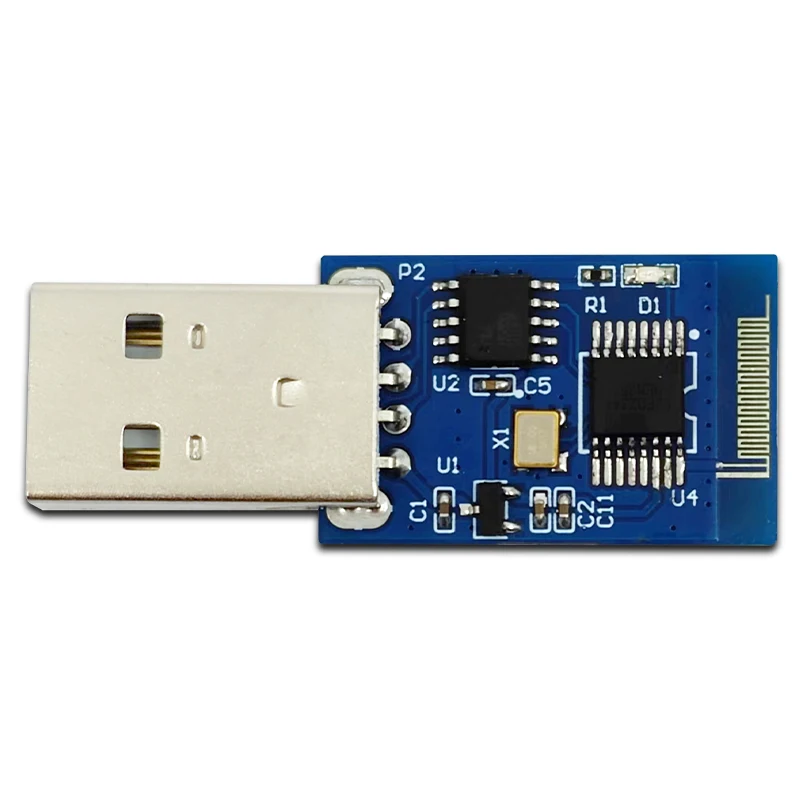 2 Pieces Secondary Development of Bluetooth Serial Port Module BLE5.2 ECB02C BLE Serial Port Transparent Transmission