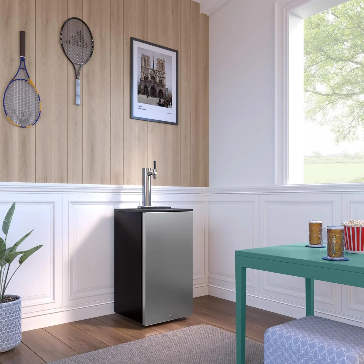 KC1000SS Craft Brew para barril 1/6 e presas Cornelius