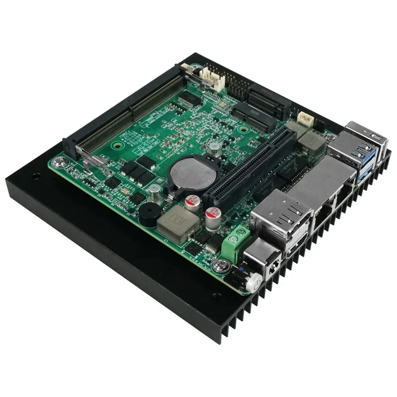 Software Routing Board, N100 Quad Core DDR5 Embedded Motherboard, Dual 2.5G Network Card NAS Mainboard for 3D Printing