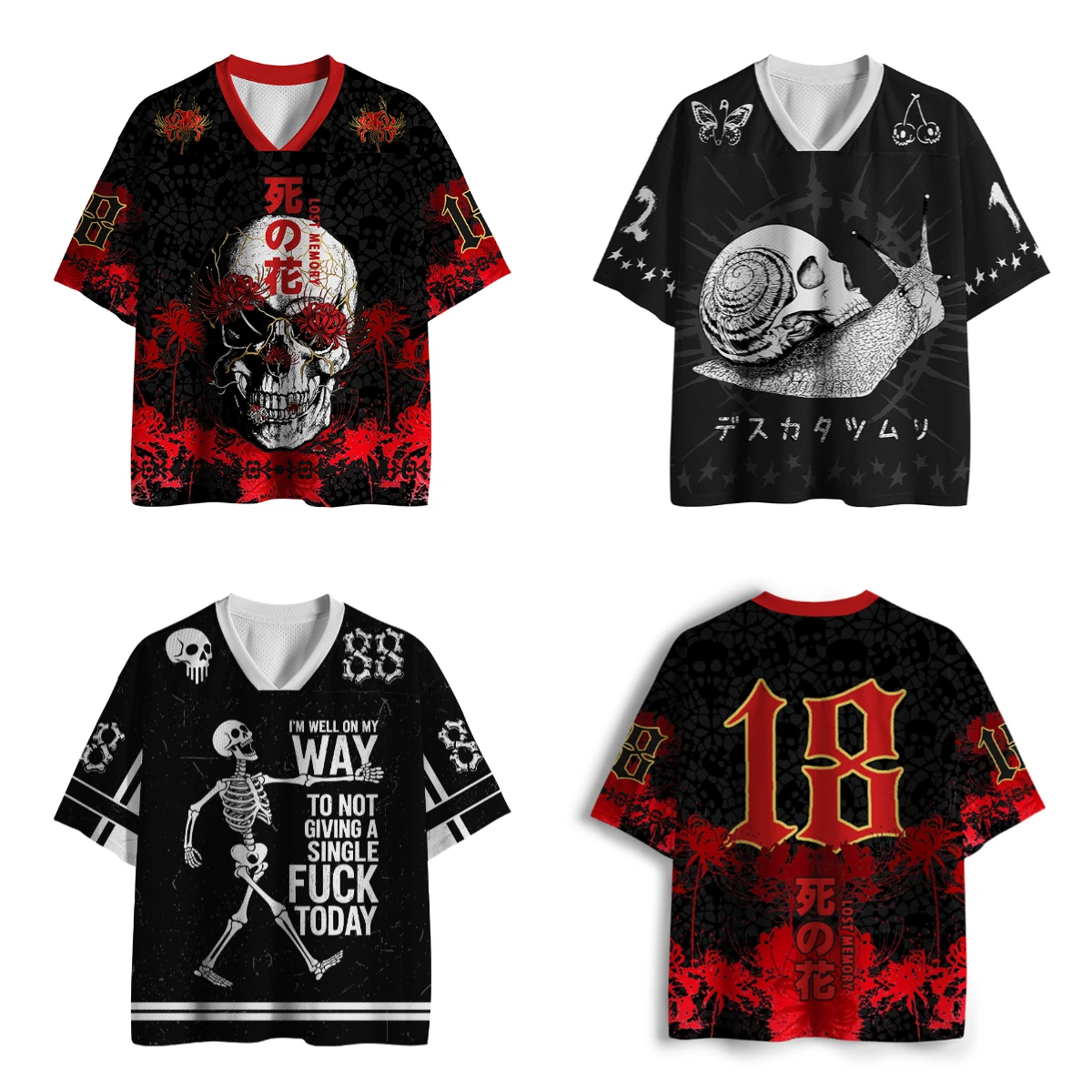 Camiseta De La Serie De Esqueletos Góticos Oscuros Estampada En 3D Para Niños Adultos Halloween Con Mangas Cortas Y Grandes