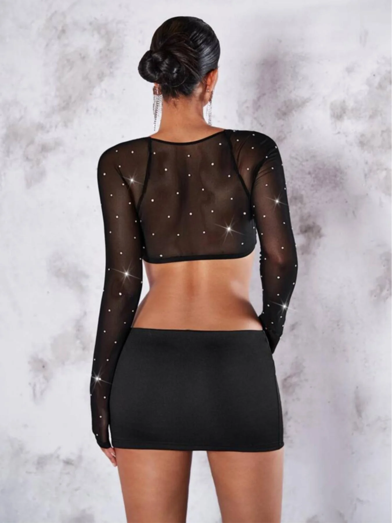 New Fashion High-Waisted Pure Color Pencil Skirt for Women in Spring, Summer and Autumn