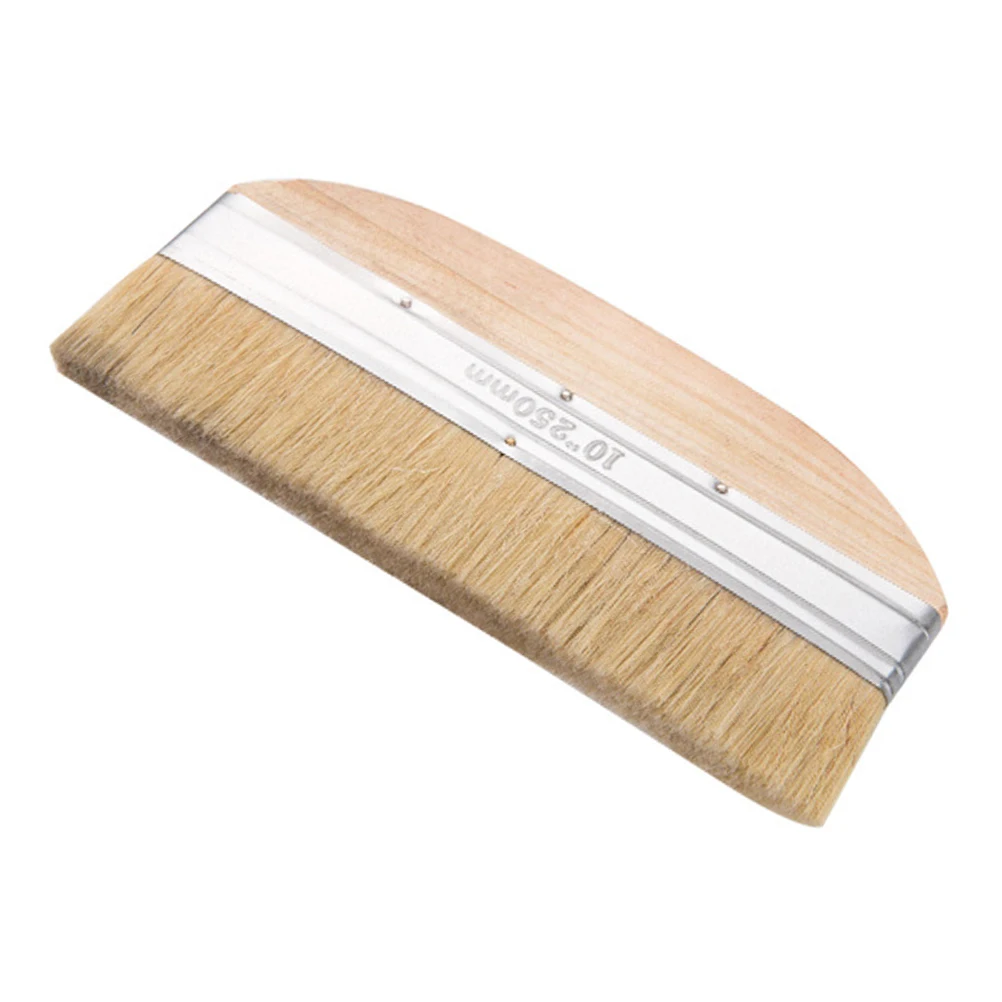   فرشاة ذات شعيرات بمقبض خشبي، لوحة تنظيف منزلية، متعددة الأغراض، إزالة الغبار، متعددة الوظائف