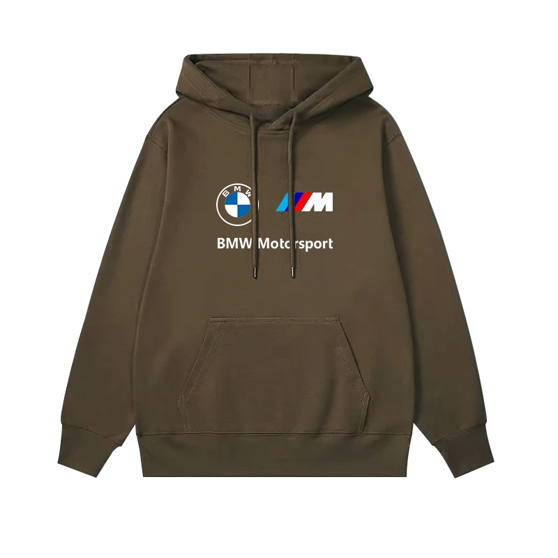 2025 Spring BMW Brand Logo Printed Hoodie Men Women Sweatshirt Winter Quality Cotton Pullover Casual Cozy Car enthusiasts Top