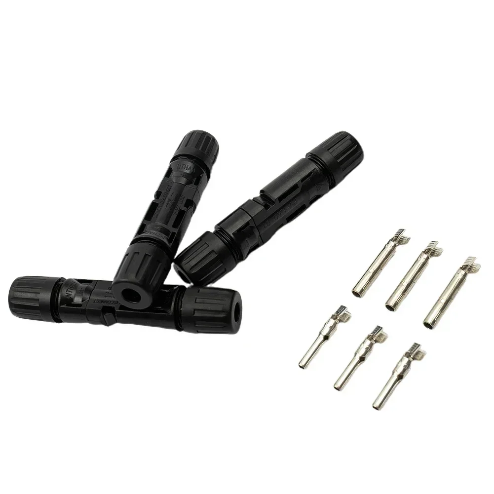 

10 Pairs of IP67 For Solar Panel Connectors with Excellent Anti aging and Insulation for Outdoor Installations
