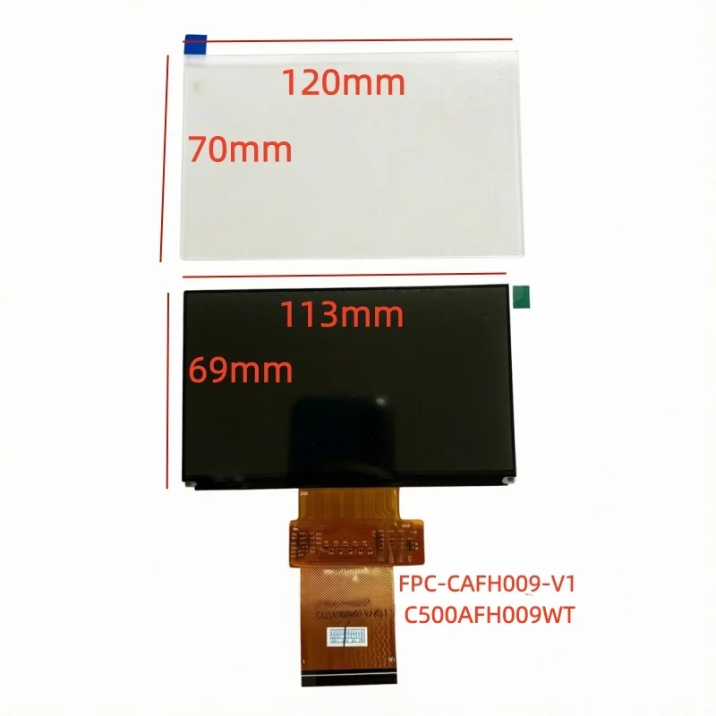 FPC-CAFH009-V1 C500AFH009WT HD LCD Display Screen  Polarized thermal insulation glass accessories for projectors