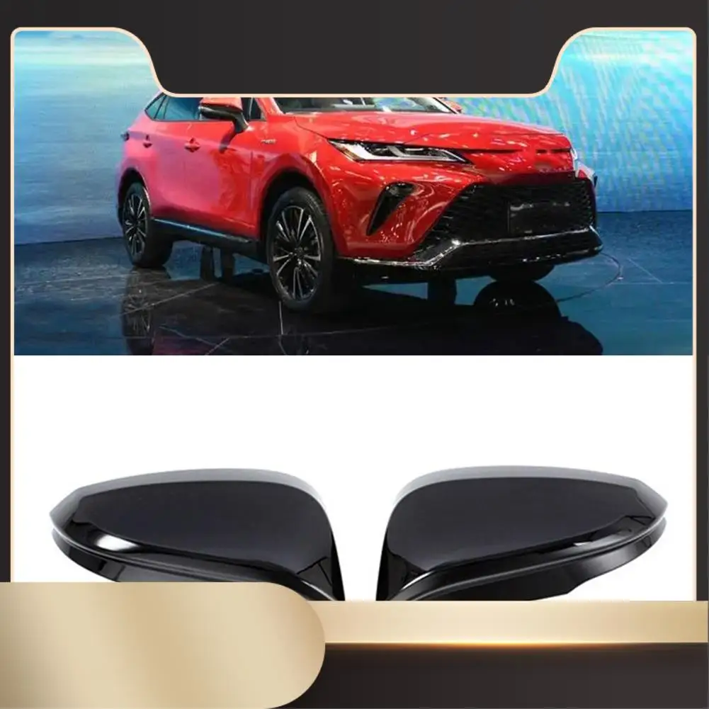 

Накладки на боковые зеркала заднего вида автомобиля, накладка для Toyota Harrier Venza XU80 2020-2022, украшение на корпус бокового зеркала на крыле