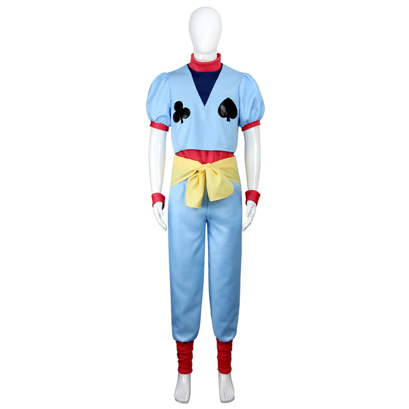 

Hemixush Anime Cos Hisoka Cosplay Costume Party Uniform Full Set Male Suit