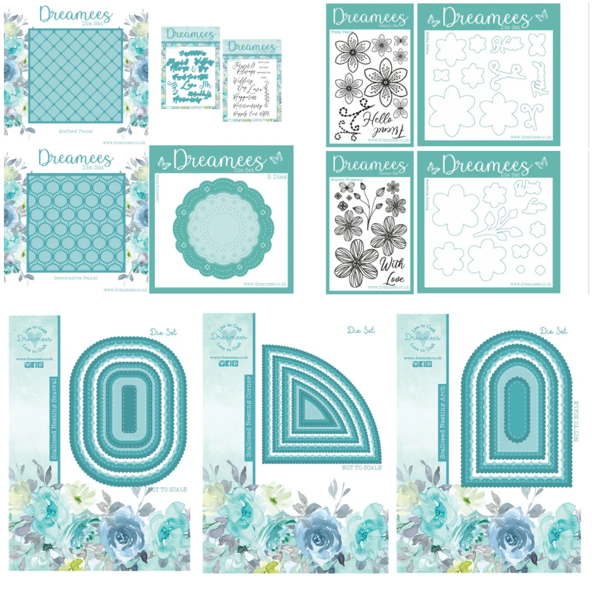 

Infinity Petal Nesting Fancy Rectangle Die Set Metal Cutting Die Decorative Scrapbooking Craft Photo Album Paper Card Embossing
