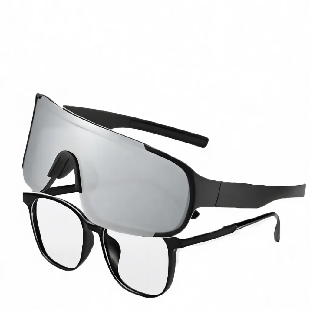 Mountain Bike Cycling Glasses Windproof Sandproof Protective Sports Sunglasses Outdoor Riding Gear For Myopia Frame User