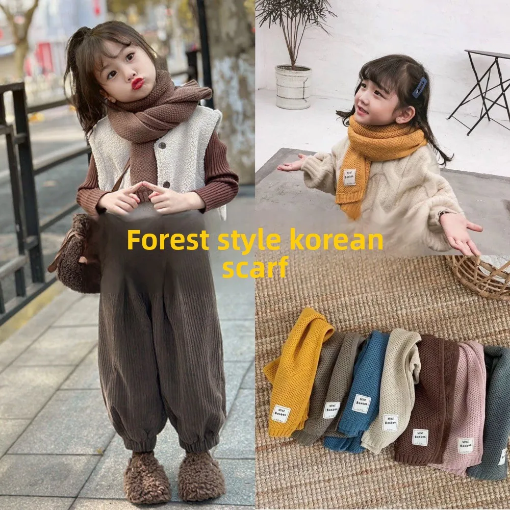 

New Windproof Neck Warmer Warm Coldproof Knitted Scarf Pocket Knitted Neckerchief Autumn and Winter