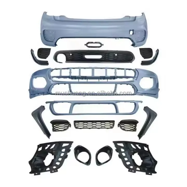 

2013 BM-W F55 F56 High Quality MIN Style Body Kit Includes Front & Rear Bumpers Exhaust Tips-Premium Body Parts