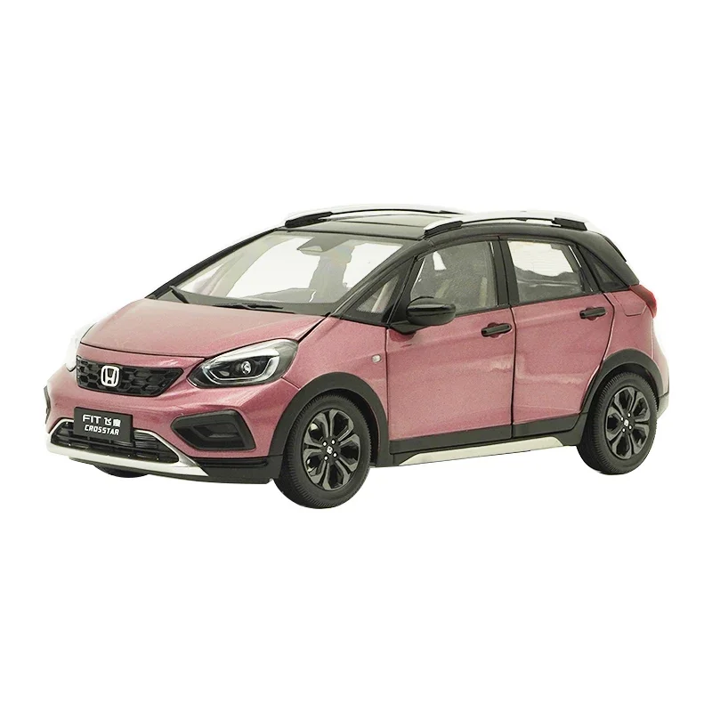 1:18 Gac Honda New Crosstar Fit 2023 Model Simulation Alloy Car Model Toy Gift Collection Accessories