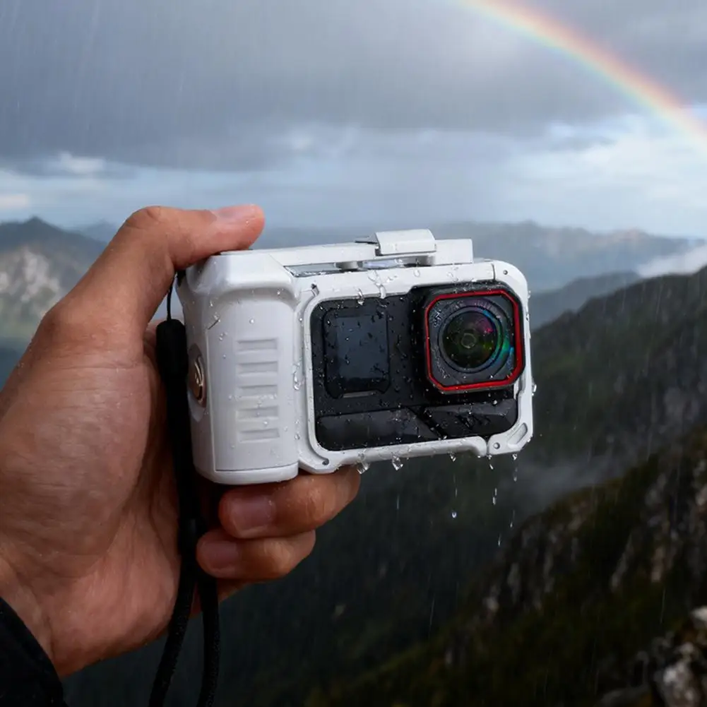 

Metal Rabbit Cage Expansion Kit For Insta360 Ace Pro1/2 Sports Camera With Ergonomic Handle Quick Release Star Radiance Sil O3Q4