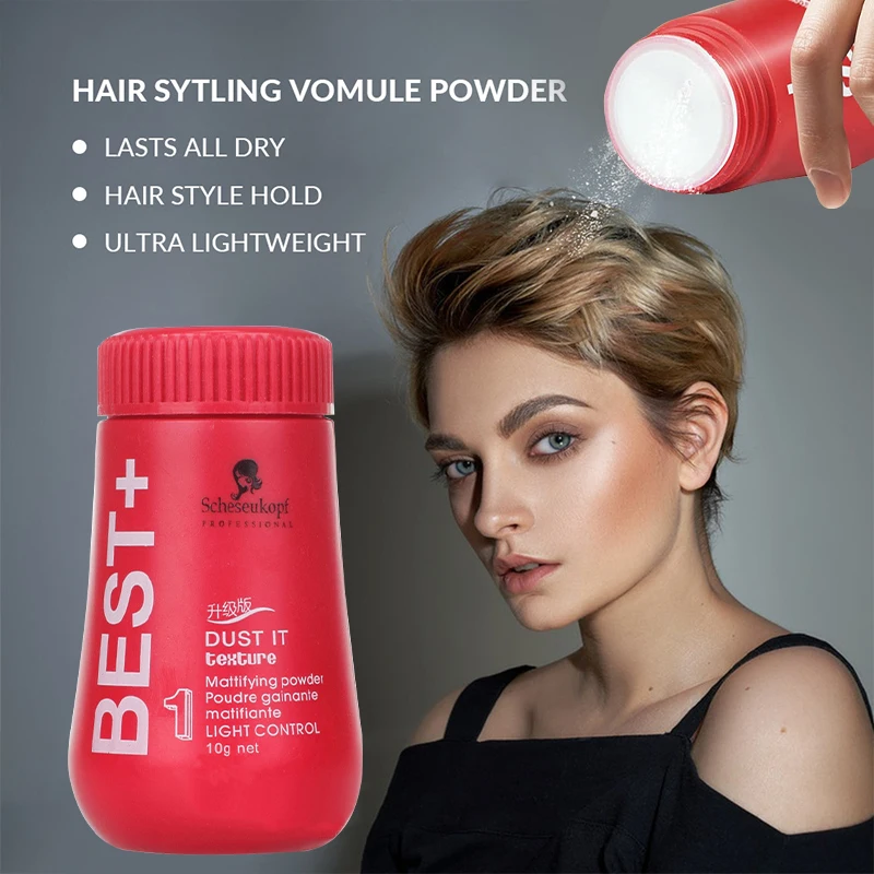 Hair Texturizer Volume Powder Long Lasting Keeping Hair Soft Fluffy All Day No Mess Dust It for Hair Styling Powder Hair Styling