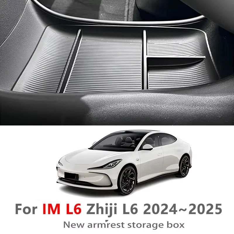

Car Accessories For IM L6 Zhiji L6 2024~2025 IM5 Center Console Armrest Storage Box Multifunctional Storage Auto Interior Parts